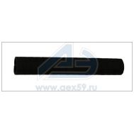 Патрубок радиатора МАЗ L=320 мм d=50 мм верхний, силикон 437030-1303011-001 купить с доставкой по Перми и РФ