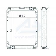 Радиатор охлаждения КАМАЗ ЕВРО-3 3-х рядный медный 65115Ш-1301010-21 купить с доставкой по Перми и РФ