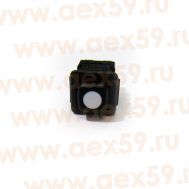 Кнопка МАЗ КАМАЗ белый круг с фиксацией 3842.3710-02.00 купить с доставкой по Перми и РФ