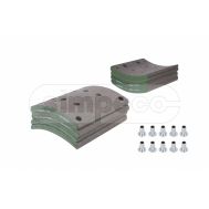 Рем.комплект тормозных колодок МАЗ 5440 (1 ремонт) задняя ось  (8 накладок) 5440-3502105-02 R1/SP0401.0030 купить с доставкой по Перми и РФ