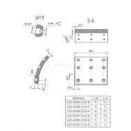 РК торм колодок Камаз 6520 8 накл+закл (12 отв) MARSHALL M2149959/6520-3501106 купить с доставкой по Перми и РФ