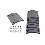 РК торм колодок МАЗ 5440 стандарт задних  8 накл ( 222 мм ) 5440-3502105/M2194960-P купить с доставкой по Перми и РФ