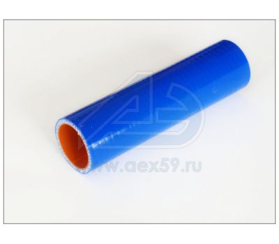 Патрубок радиатора МАЗ L=220 мм d=50 мм верхний, силикон 555142-1303010-010 купить с доставкой по Перми и РФ