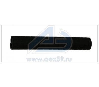 Патрубок радиатора МАЗ L=320 мм d=50 мм верхний, силикон 437030-1303011-001 купить с доставкой по Перми и РФ