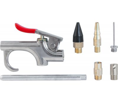 ABGK7 Пистолет продувочный с насадками в наборе, 7 предметов ABGK7 купить с доставкой по Перми и РФ