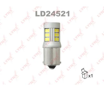 Лампа светодиодная LED P21W S25 24V BA15s SMDx27 6200K HCV LD24521 купить с доставкой по Перми и РФ