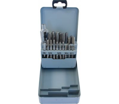 MTS22 Набор метчиков T-COMBO трехпроходных ручных универсальных М3-М12, HSS-G, 22 предмета MTS22 купить с доставкой по Перми и РФ
