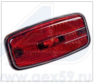 Фонарь габаритный (красный) ГФ 1.07 купить с доставкой по Перми и РФ