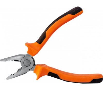 400107 Пассатижи с двухкомпонентными рукоятками, 180 мм 400107 купить с доставкой по Перми и РФ