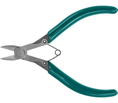 P5604 Бокорезы с плоской пружиной и ПВХ рукоятками, мини, 125 мм P5604 купить с доставкой по Перми и РФ