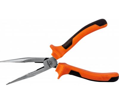 420107 Длинногубцы прямые с духкомпонентными рукоятками, 180 мм 420107 купить с доставкой по Перми и РФ