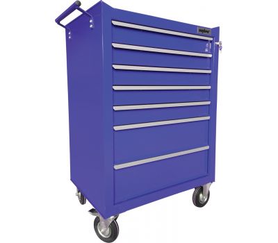 OTT47B-R Тележка инструментальная 7-ми полочная (синяя) OTT47B-R купить с доставкой по Перми и РФ
