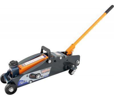OHT225C Домкрат подкатной 2.5 т. с фиксатором в кейсе, 140-387 мм OHT225C купить с доставкой по Перми и РФ
