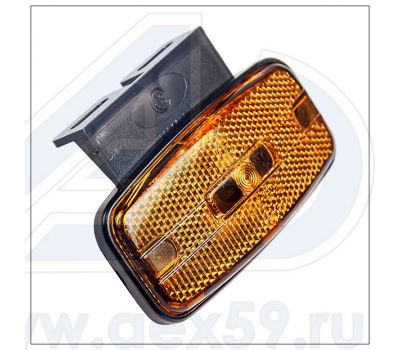 Фонарь габаритный (желтый) с кронштейном ГФ 1.27 К купить с доставкой по Перми и РФ