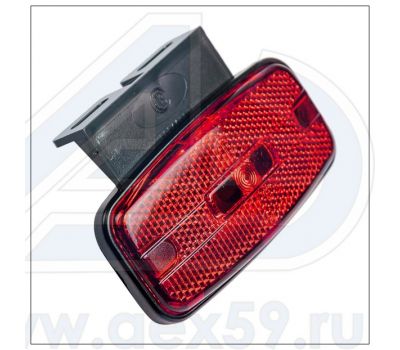 Фонарь габаритный (красный) с кронштейном ГФ 1.07 К купить с доставкой по Перми и РФ