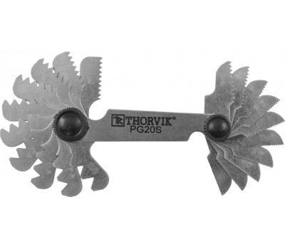 PG20S Набор резьбовых шаблонов для наружных резьб, 20 предметов PG20S купить с доставкой по Перми и РФ