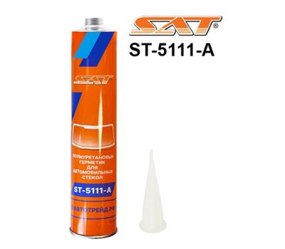 Герметик полиуретановый 310 мл для вклейки стекол SAT ST-5111-A купить с доставкой по Перми и РФ