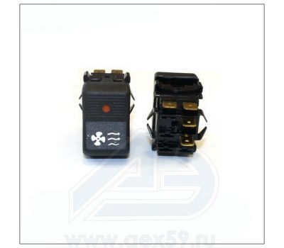 Клавиша отопителя КАМАЗ с подсветкой 26.3710-23.11 купить с доставкой по Перми и РФ