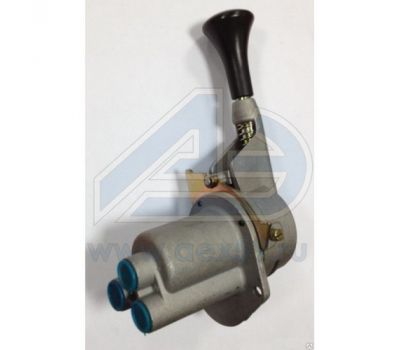 Кран ручного тормоза КАМАЗ 3 отверстия РААЗ ОАО 100-3537010 РААЗ купить с доставкой по Перми и РФ