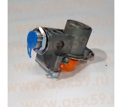 Головка соединительная ПАЛМ (без клапана) желтая SORL М16  крепеж М22 с гайкой 35210140020 купить с доставкой по Перми и РФ