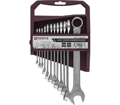 CWS0012 Набор ключей гаечных комбинированных на держателе, 6-22 мм, 12 предметов CWS0012 купить с доставкой по Перми и РФ