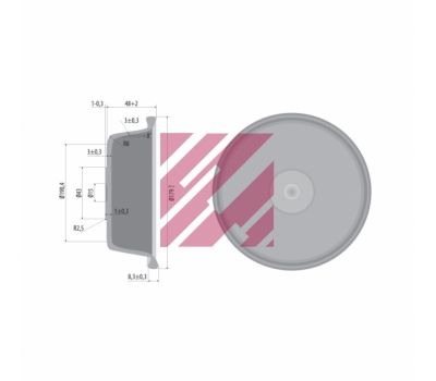 Диафрагма тип 24 M2710015 купить с доставкой по Перми и РФ