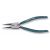 AG010008 Щипцы прямые для стопорных колец с ПВХ рукоятками, разжим, 180 мм, 10-40 мм AG010008 купить с доставкой по Перми и РФ