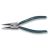 AG010009 Щипцы прямые для стопорных колец с ПВХ рукоятками, разжим, 225 мм, 32-80 мм AG010009 купить с доставкой по Перми и РФ