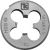 MDG8125 Плашка D-DRIVE круглая ручная с направляющей в наборе М8х1.25, HSS, Ф25х9 мм MDG8125 купить с доставкой по Перми и РФ